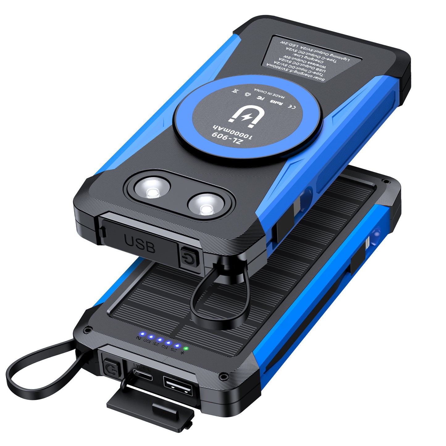 Solar Powerbank mit Hochgeschwindigkeitsladung Von Brehn