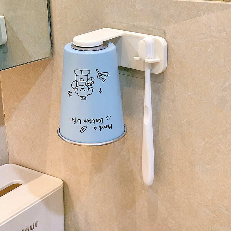 Wandmontierter Zahnbürstenhalter mit Verspieltem Design Brehn