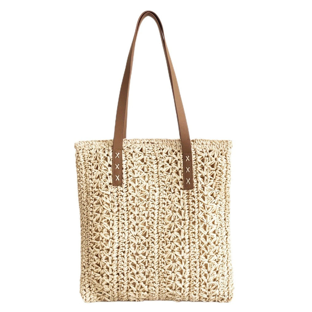 Handgefertigte Strandtasche Im Modernen Makramee-Stil Brehn