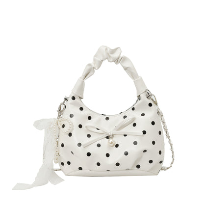 WoChic Punktmuster Handtasche Brehn