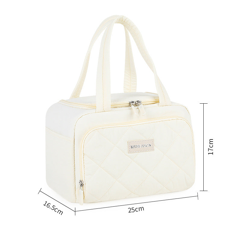 Isolierte gesteppten Lunch-Kühltasche Brehn