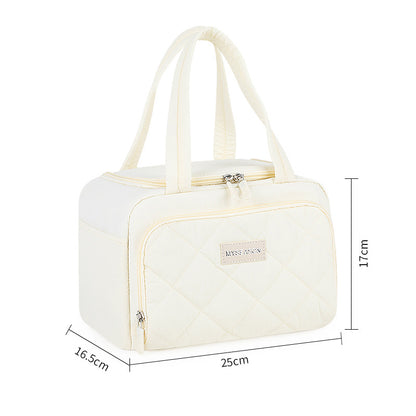 Isolierte gesteppten Lunch-Kühltasche Brehn
