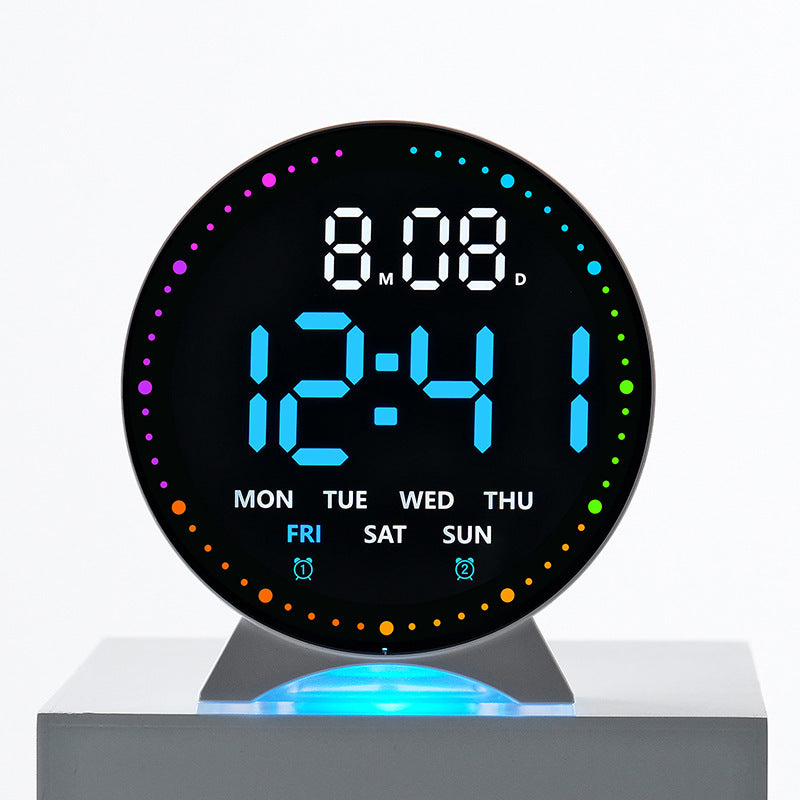 Digitaler Wecker mit Großer Led-Anzeige und Multifunktionalem Display Brehn