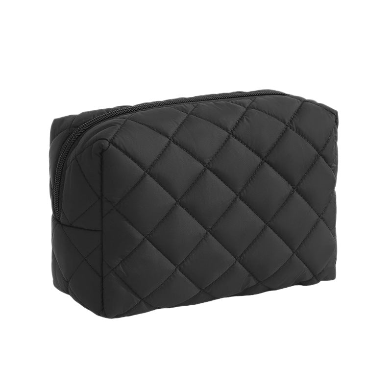 Quilted Leopardenmuster Make-up Tasche Brehn