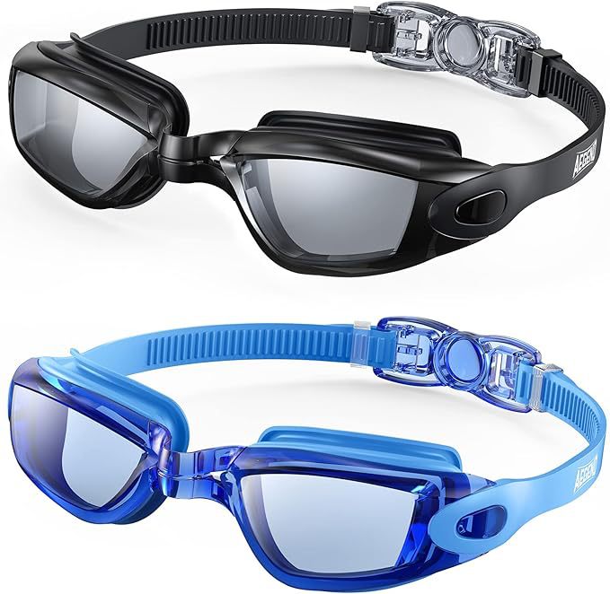 Schwimmbrille mit Verstellbarem Kopfband und Antibeschlag-Technologie Brehn