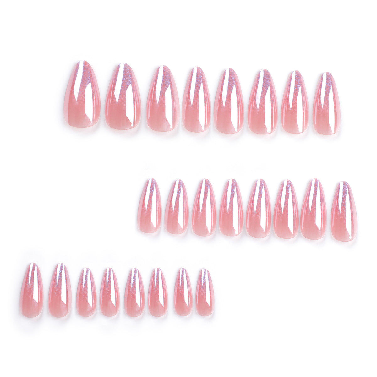 Kunstvolle Stiletto-Nägel mit Glitzer-Gradient und elegantem Design Brehn