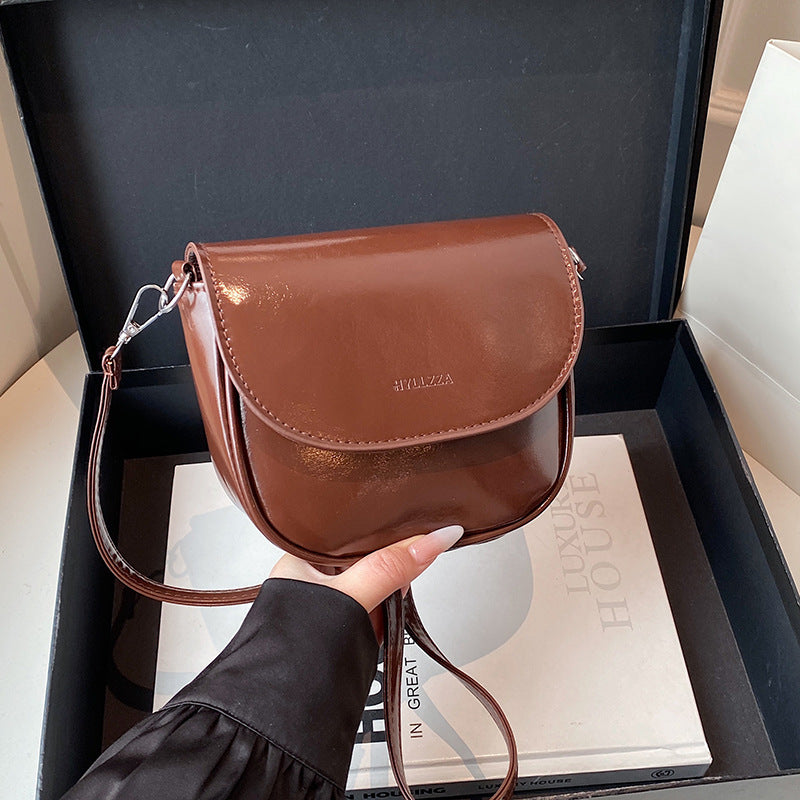 WoMinimalist Faux Leder Umhängetasche Brehn
