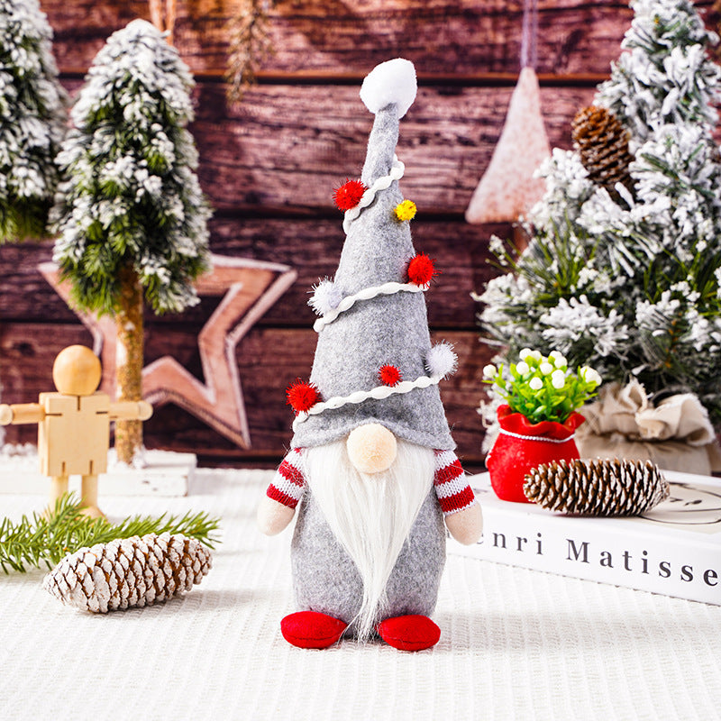 Dekorative Weihnachtsgnom Figur Brehn