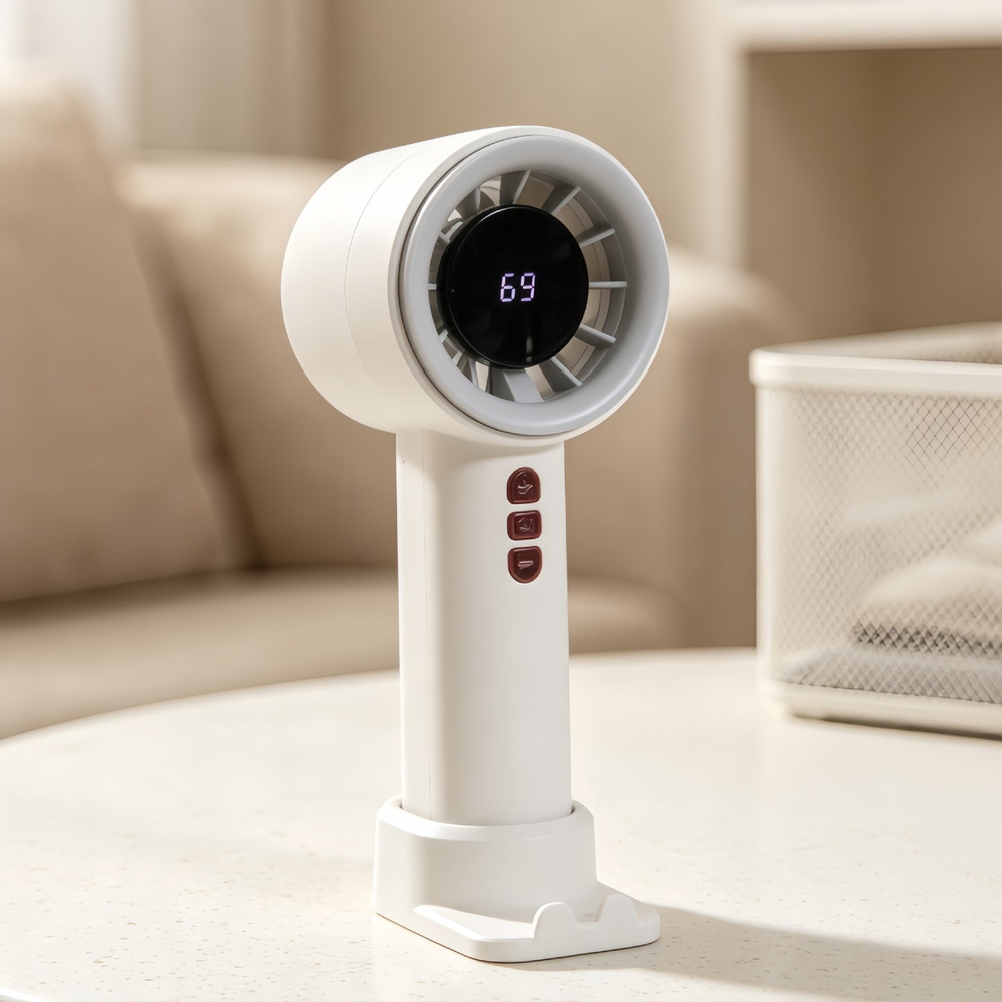 Tragbarer Kühlventilator mit Präziser Temperaturanzeige Brehn