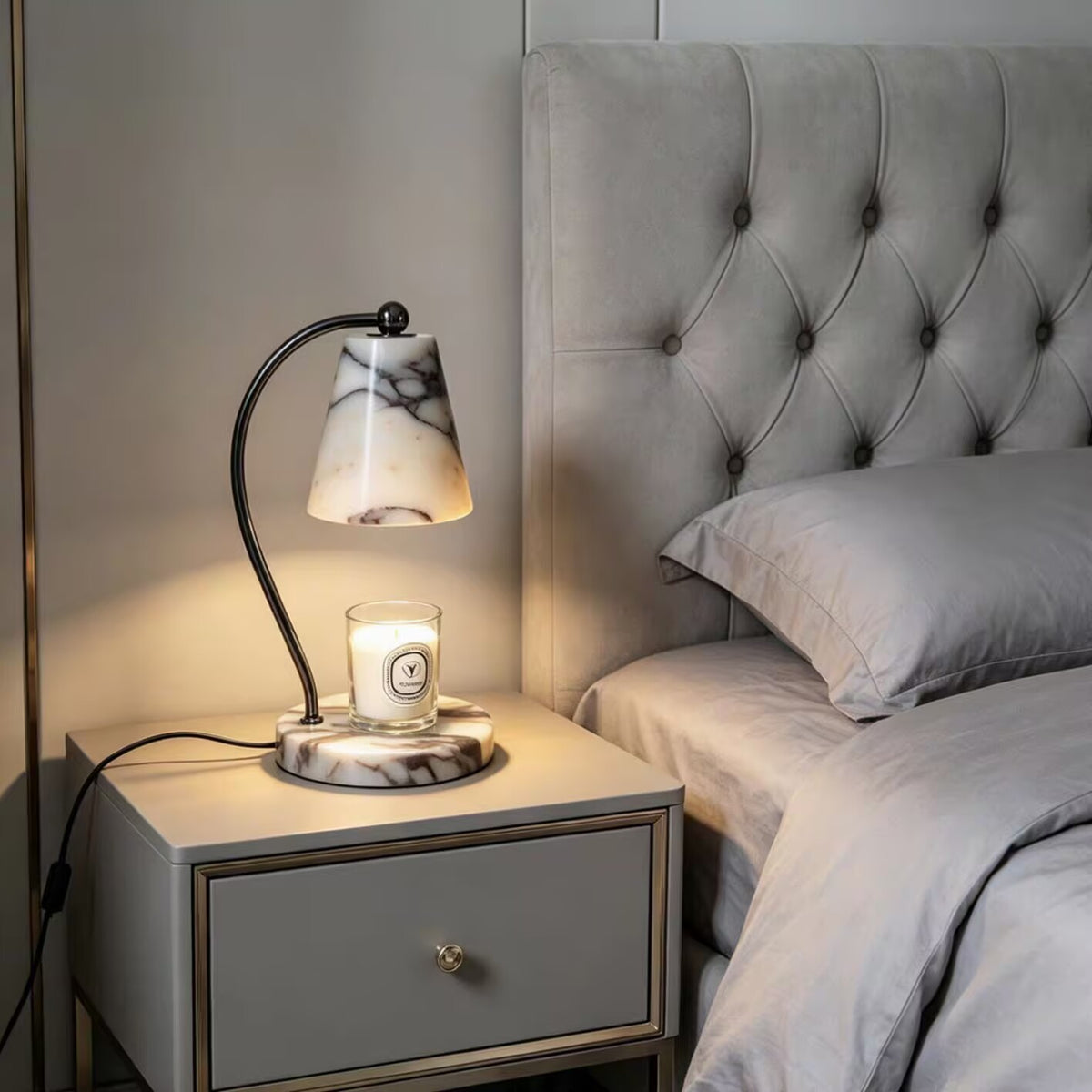 Marmor Dekorative Tischlampe