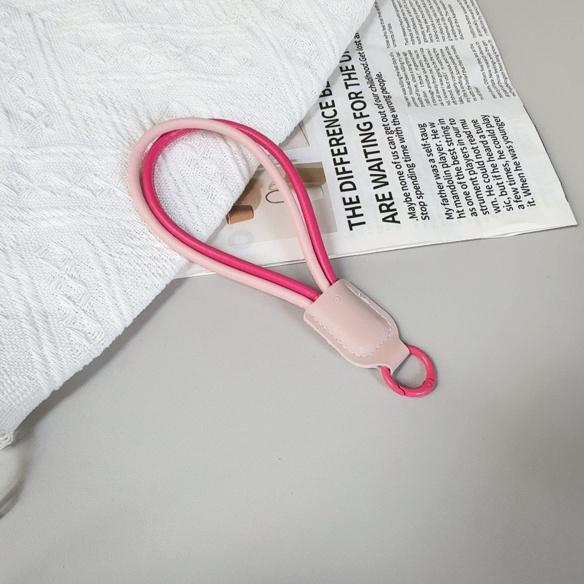 Premium Leder Schlüsselanhänger Halter Brehn