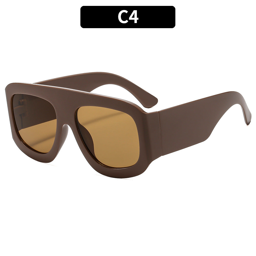 Modische Chunky-Frame-Sonnenbrillen