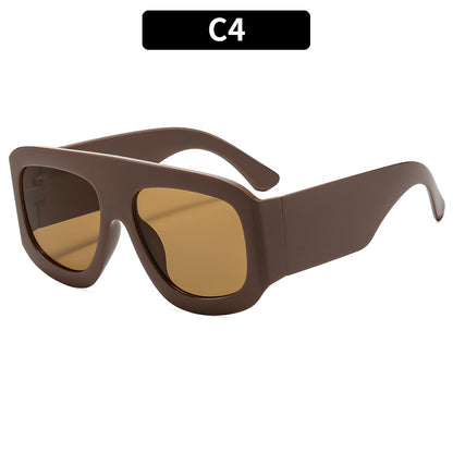 Modische Chunky-Frame-Sonnenbrillen