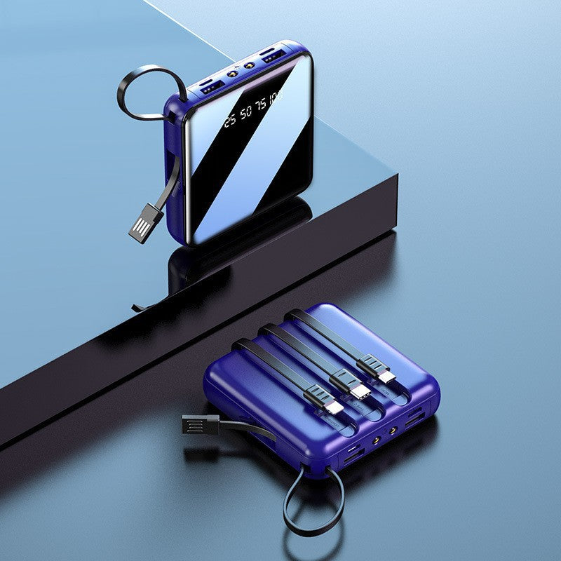 Tragbare Smart Powerbank mit Hochmoderner Digitaler Ladestandanzeige Brehn
