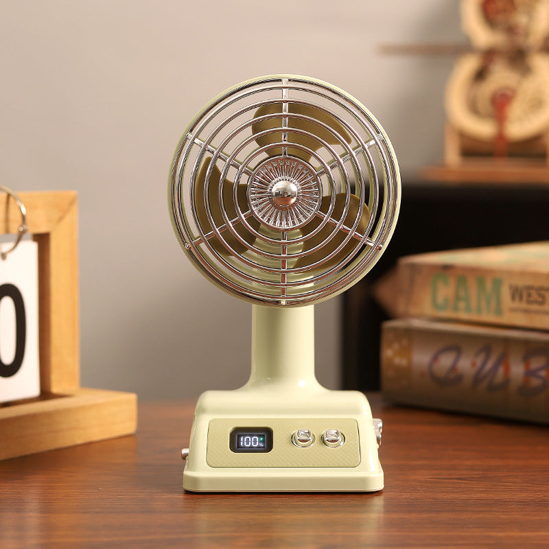 Damen Tragbarer Tischventilator mit digitale Steuerung und flexible Neigung Brehn