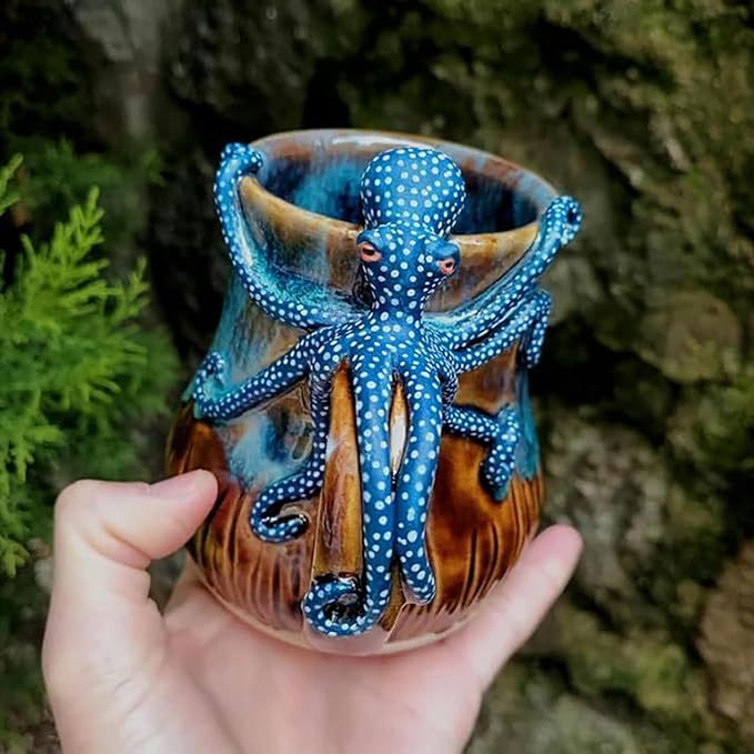 Dekorative Oktopus-Themen Tasse Brehn