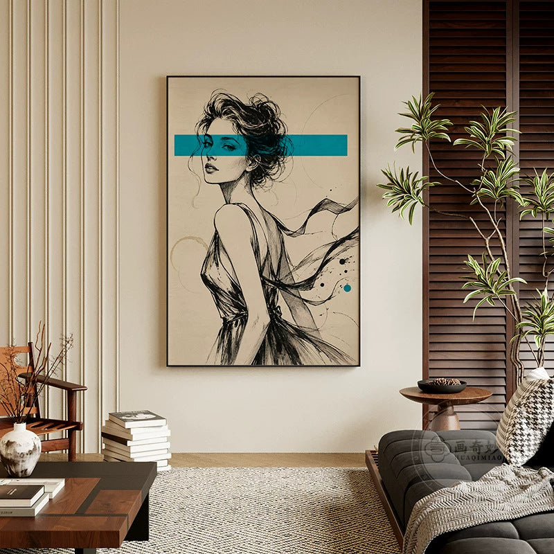 Stilvolles Kunstwerk für moderne Wohneinrichtungen