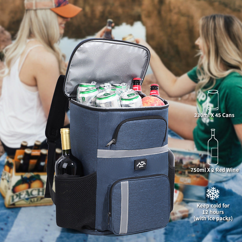 Isolierte Doppelfach-Kühltasche Rucksack Brehn