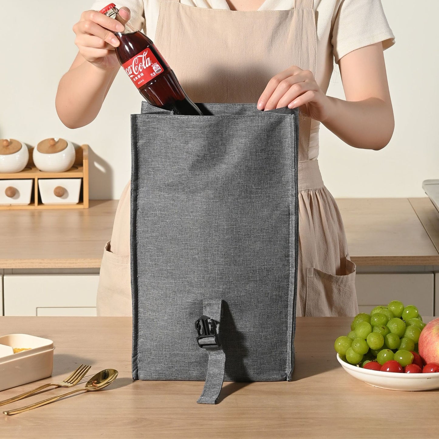 Isolierte Mahlzeitenverwaltungs-Tasche Brehn
