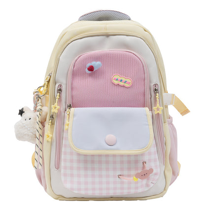 Lässiger Mehrfachfach-Schulrucksack Brehn