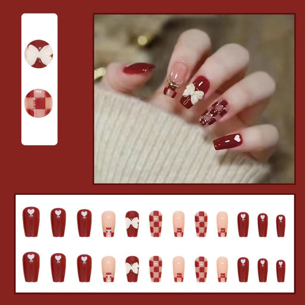 Elegante Nagelkunst mit Glanzfinish Brehn