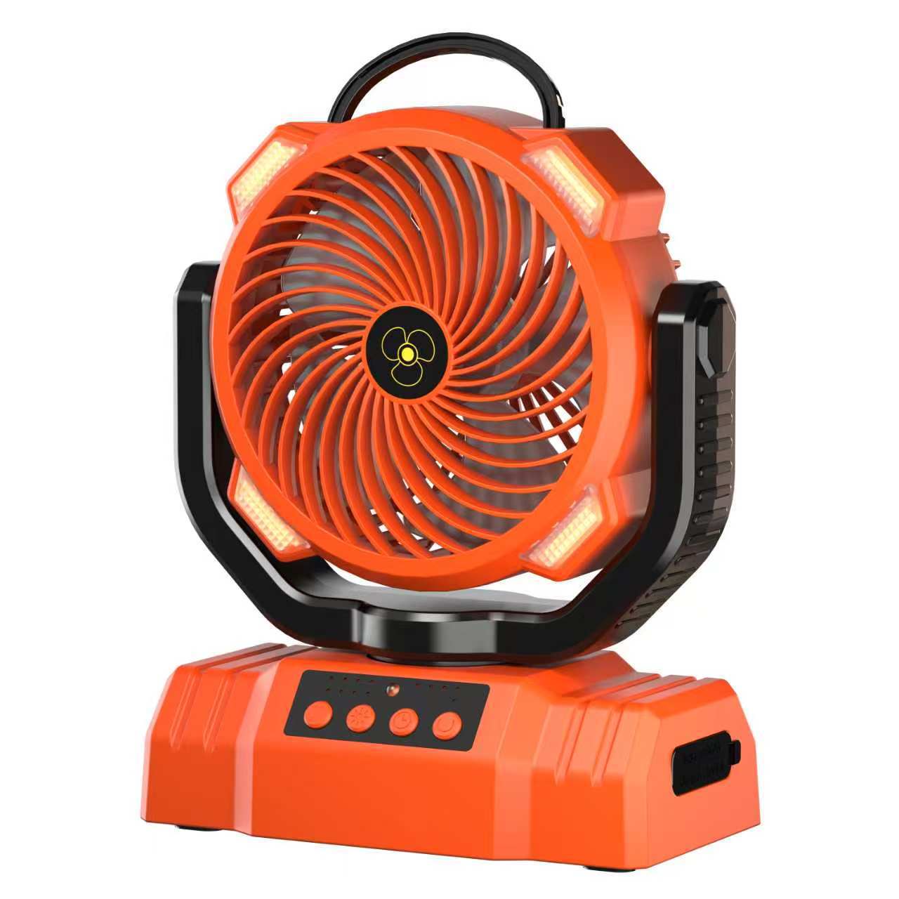 Unisex Tragbarer Wiederaufladbarer Ventilator Brehn