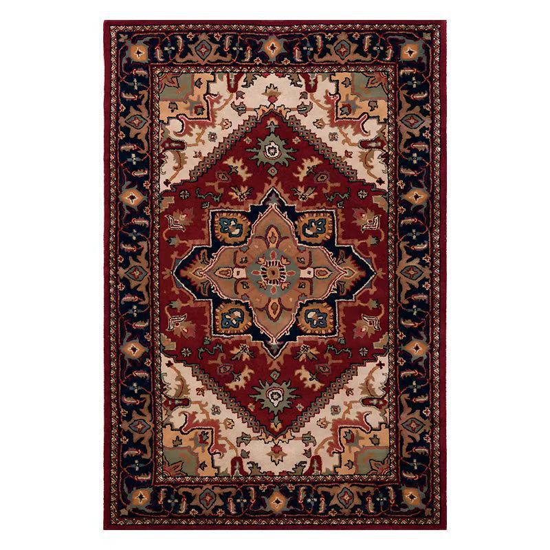 Vintage-inspirierten floralen Teppich