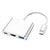 USB Type-C-Hub mit HDMI- und USB 3.0-Anschlüssen Brehn