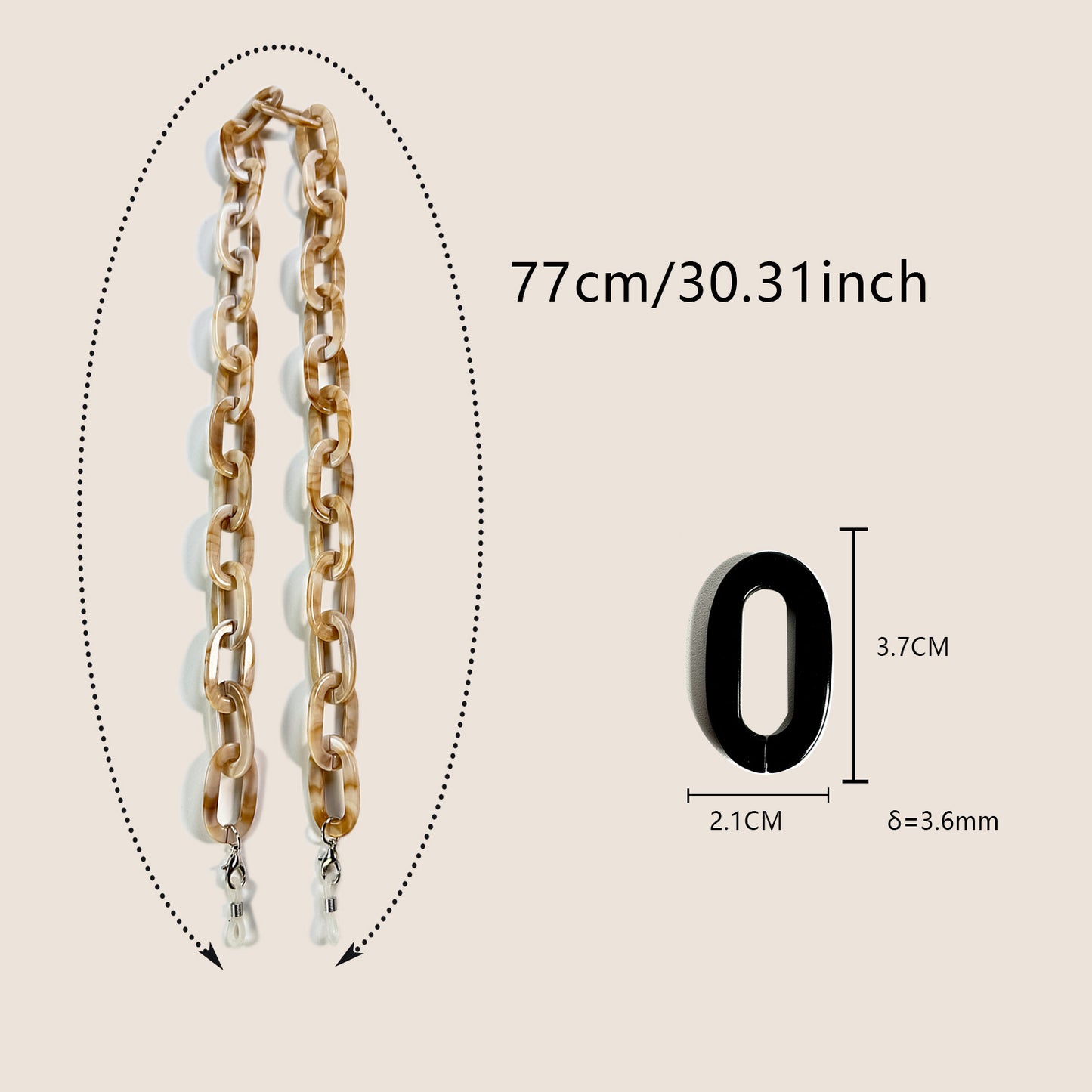 Statement Chain Eyewear Holder Brehn