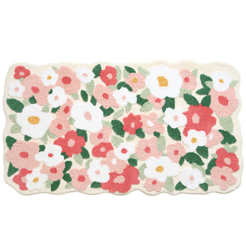 Florales Muster Badmatte Brehn