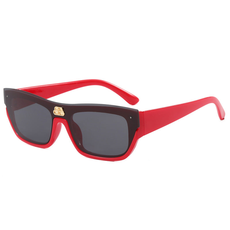 Damen modische oversized Sonnenbrille mit markantem Design Brehn