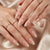 Elegante mandelförmige Press-On-Nagelspitzen Brehn