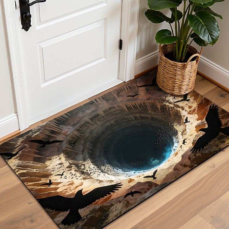 3D Illusion Dekorativer Eingangsbereich Teppich