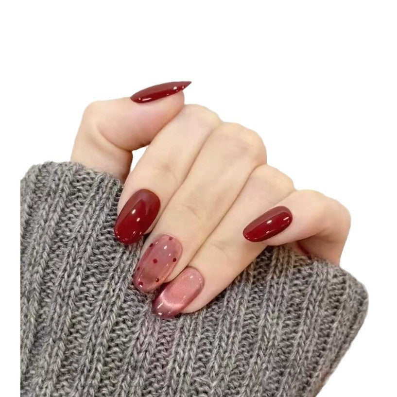 Künstlerische Press-On Nagelkollektion Brehn