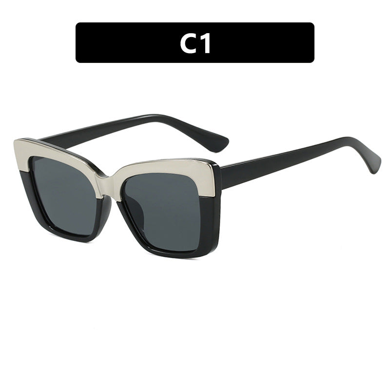 Damen modische Brille im trendigen Geometrie-Design Brehn