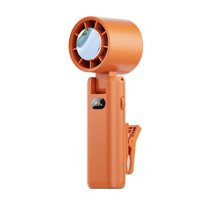 Unisex Tragbarer Clip-Ventilator mit LED-Anzeige Brehn
