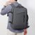 Eleganter Laptop-Rucksack mit Durchdachtem Fächersystem und Ergonomischen Trägern Brehn