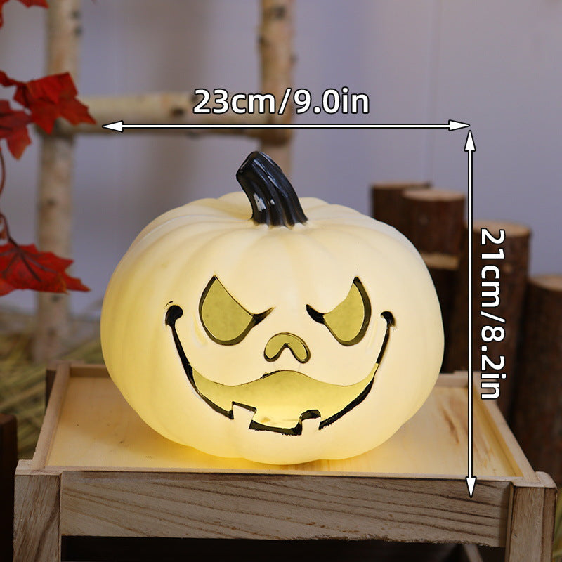Lustige Halloween-Kürbis Dekoration Brehn
