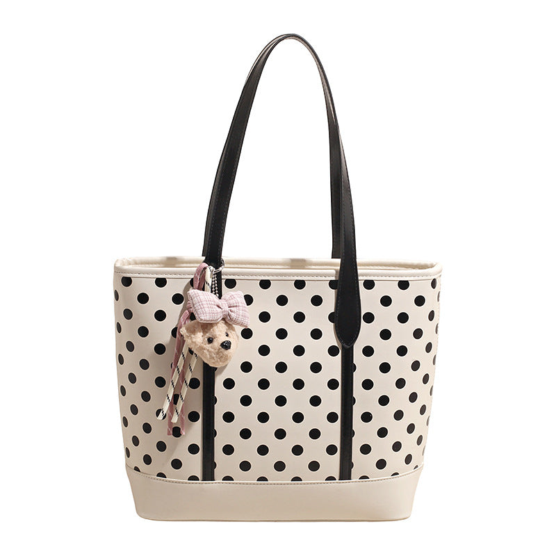 Polka Dot Print Leichte Tragetasche Brehn