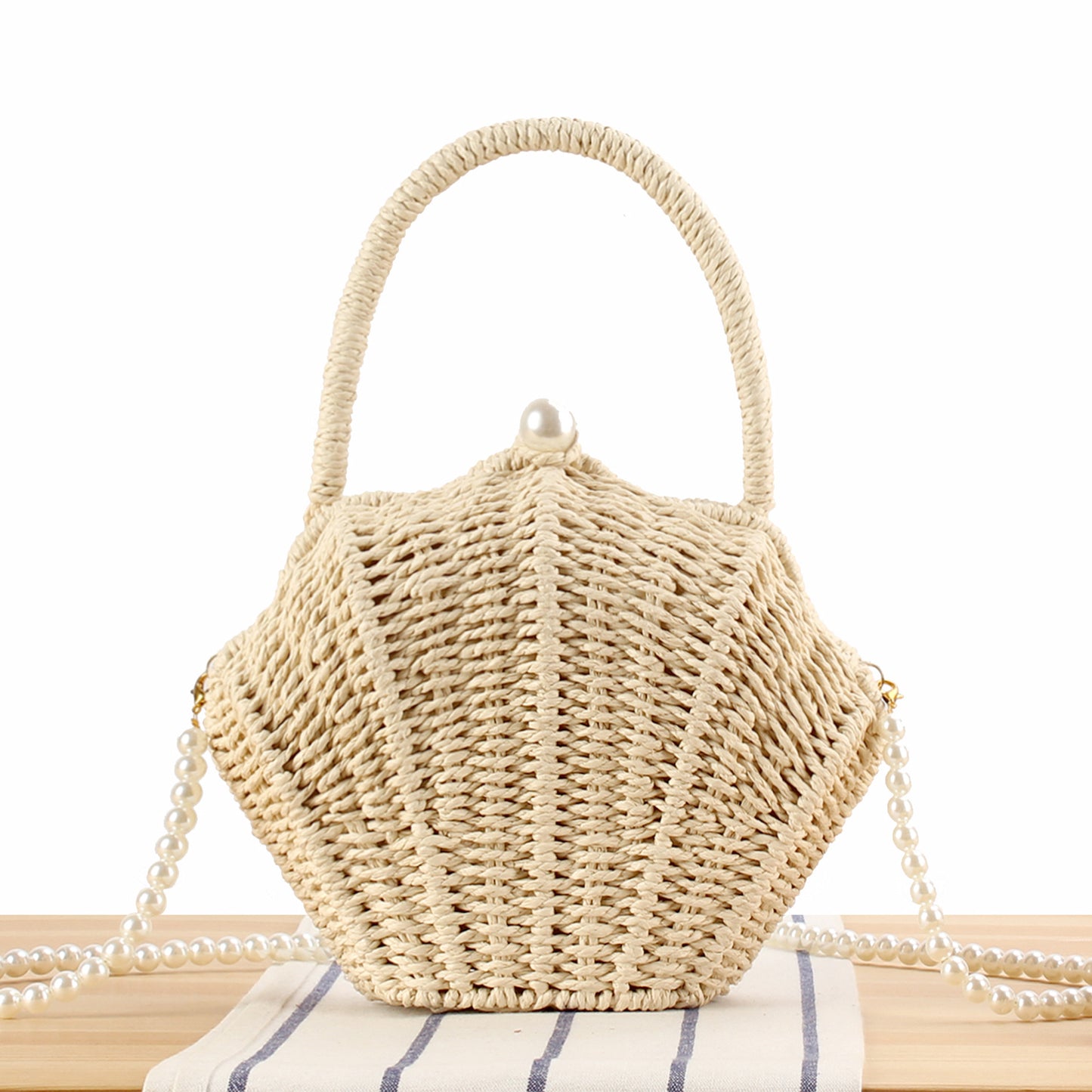Handtasche Im Stilvollen Muschel-Design Brehn