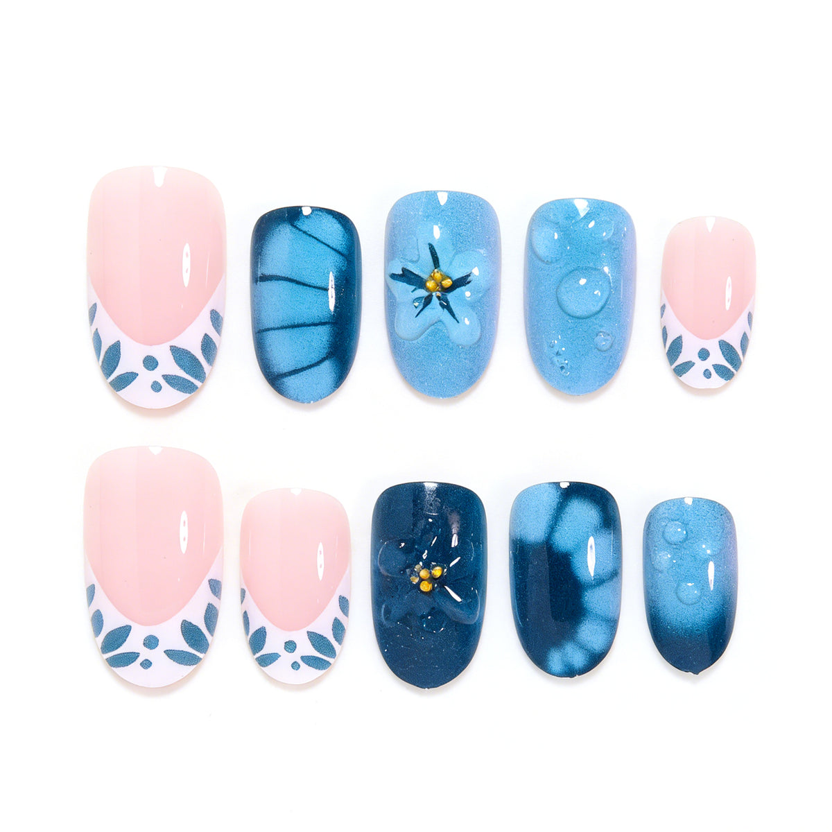 Künstlerisches Gel-Nageldesign-Kit Brehn
