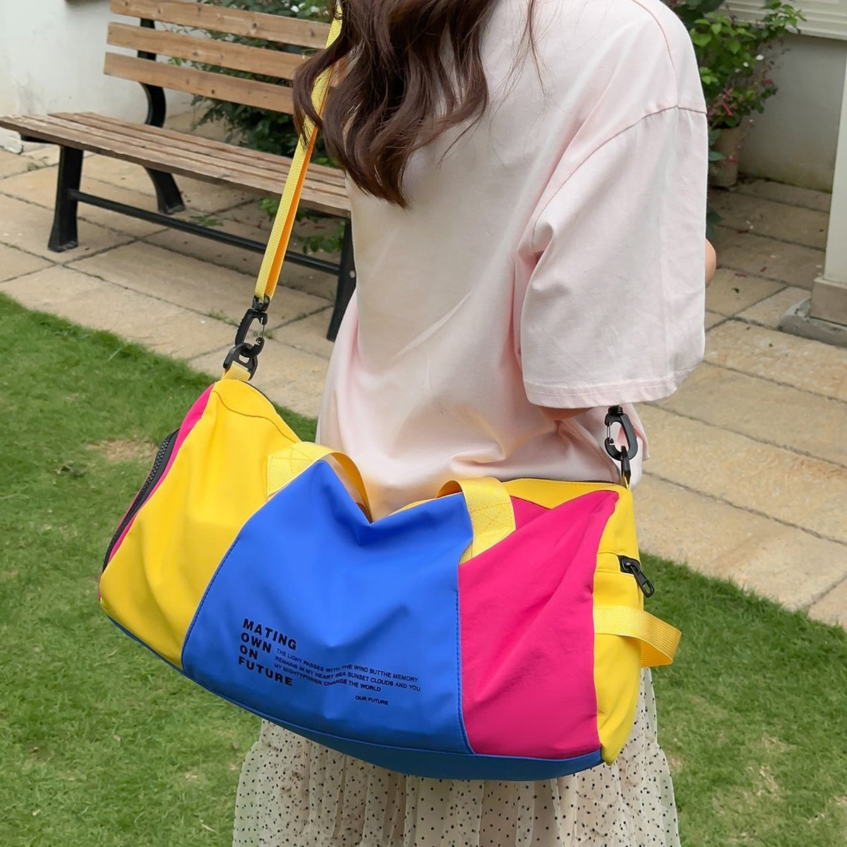 Vielseitige Sport-Duffel-Tasche mit mehreren Taschen Brehn