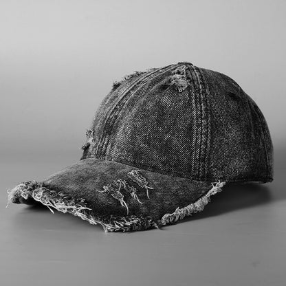 Herren Vintage Denim Baseballkappe Brehn