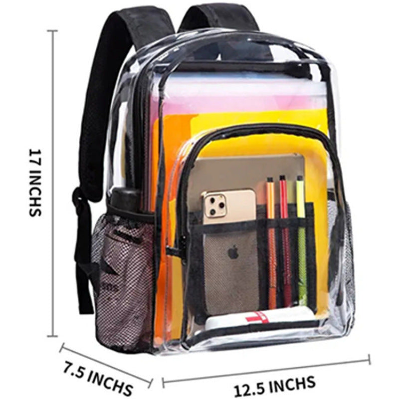 Transparenter Schulrucksack Brehn