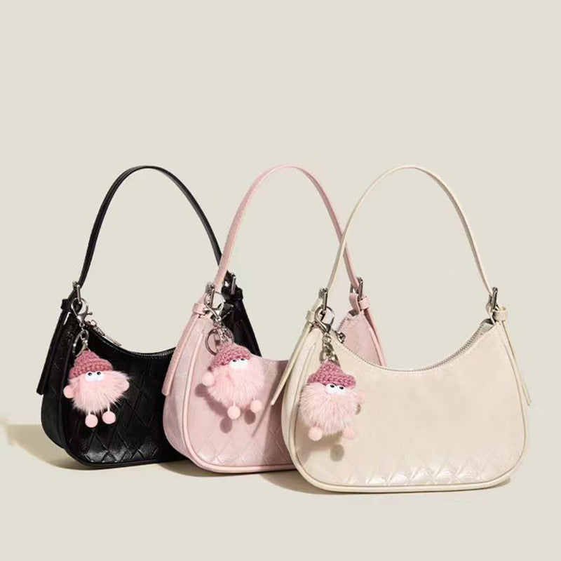 Stilvolle gesteppte Hobo-Tasche Brehn