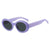 Damen trendige, transparente Sonnenbrille Brehn