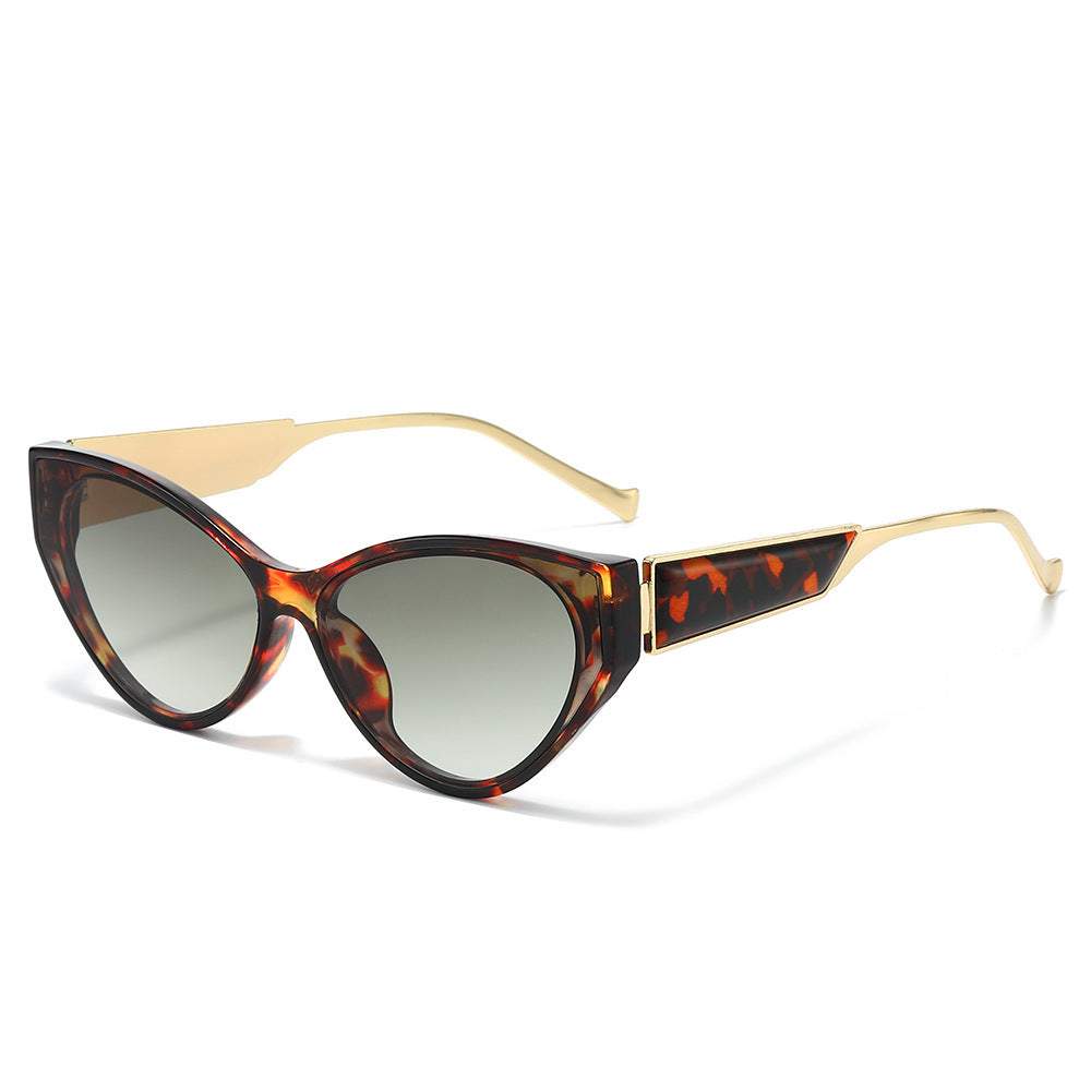 Chice Katzenaugen-Sonnenbrille mit einzigartigen Details Brehn
