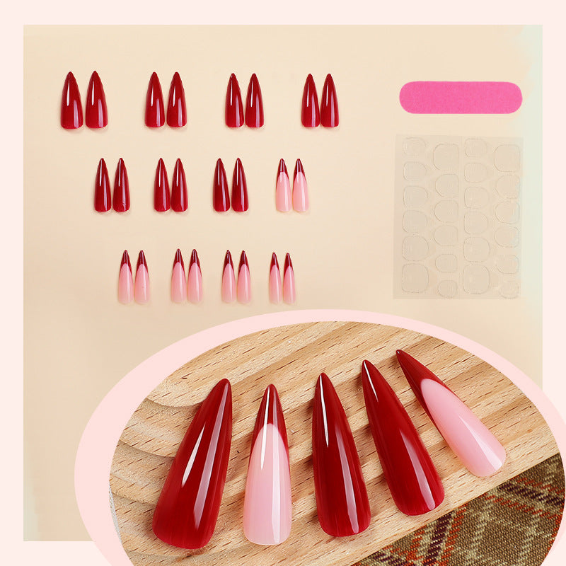 Gradient Effect Press-On Nails Brehn