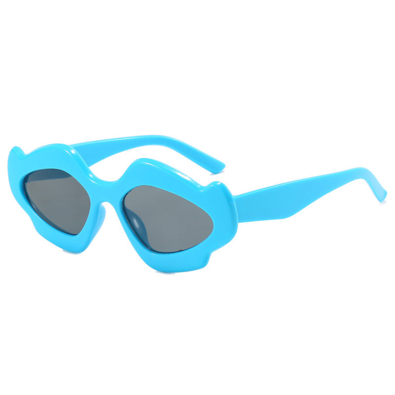 Damen kreative Oversized-Sonnenbrille im zeitgenössischen Design Brehn
