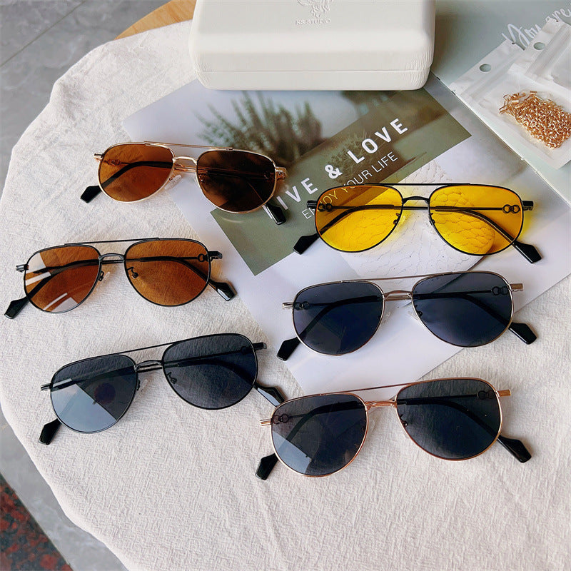 Vintage-inspirierte Pilotensonnenbrille Brehn